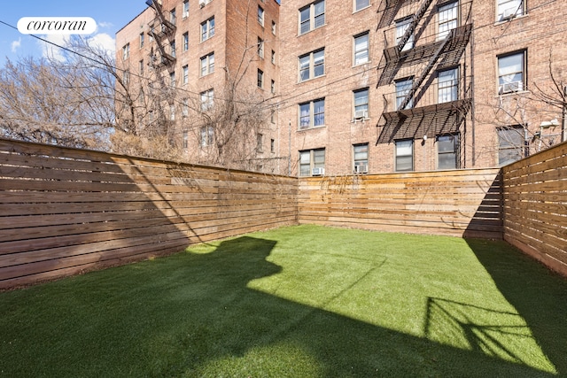 407 Lincoln Rd, New York City, NY 11225 - view of fenced backyard