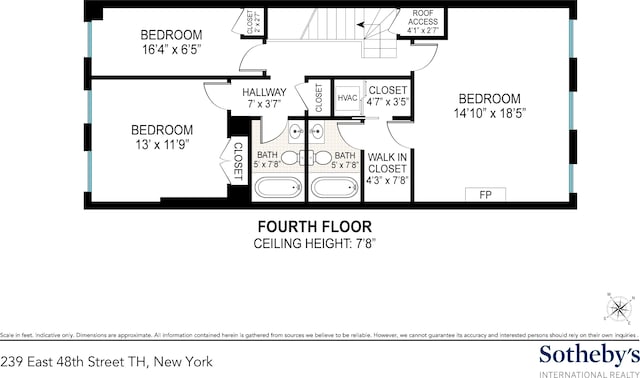 239 E 48th St, New York City, NY 10017 - plan