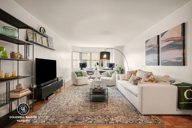 view of living area