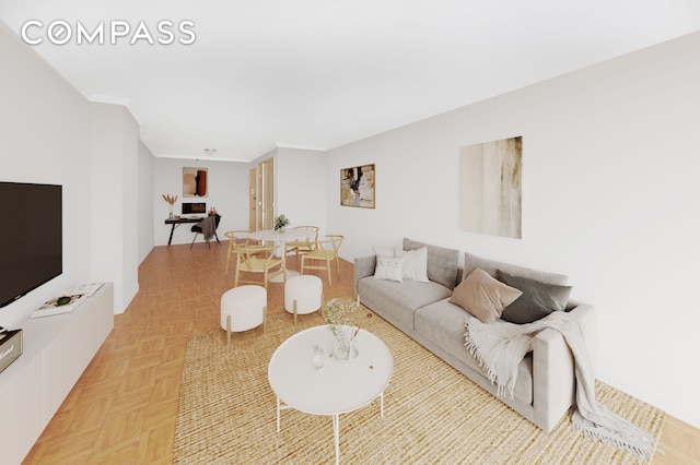 251 E 51st St Unit 5B, New York City, NY 10022 - view of living area