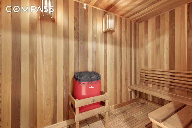 view of sauna / steam room