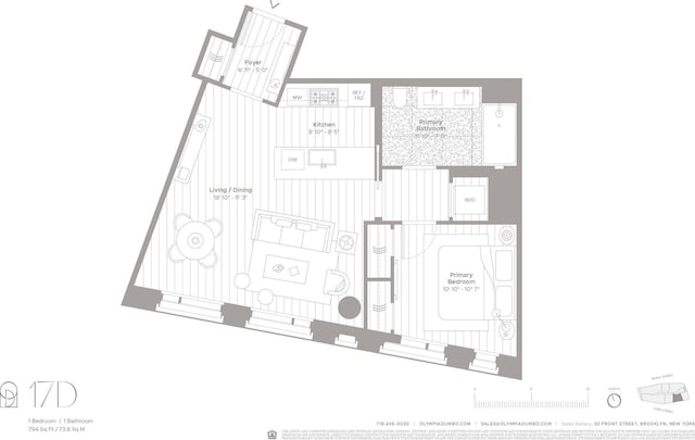30 Front St Unit 17D, New York City, NY 11201 - view of indoor pool