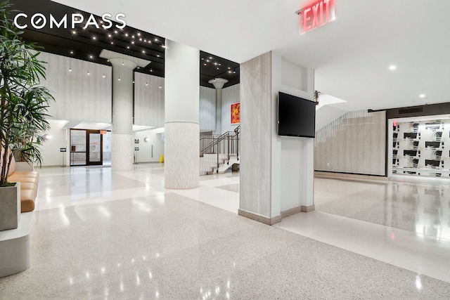 360 Furman St Unit 511, New York City, NY 11201 - building lobby with stairway