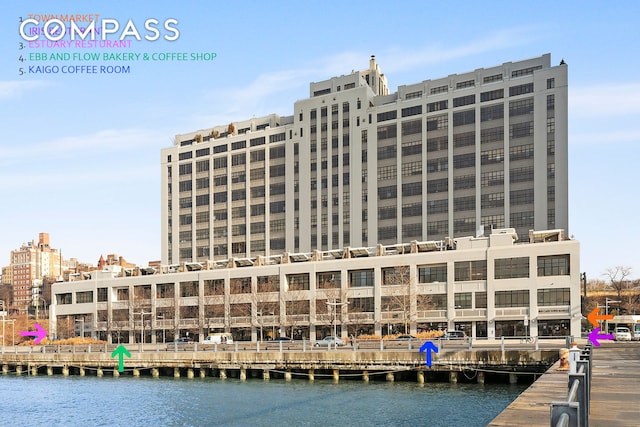360 Furman St Unit 511, New York City, NY 11201 - view of apartment building / complex with a water view and a city view