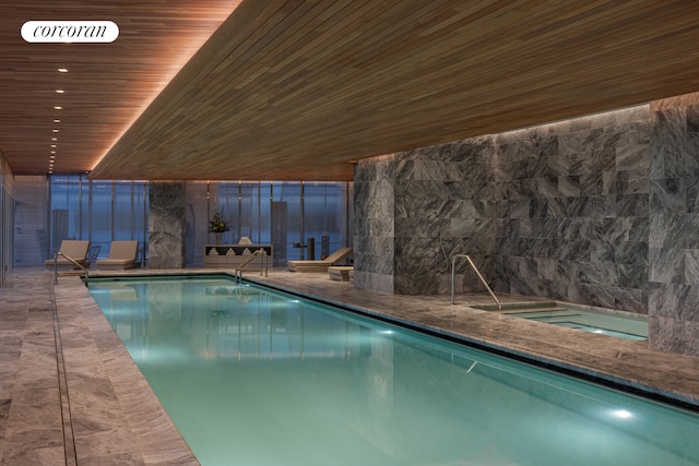 view of pool