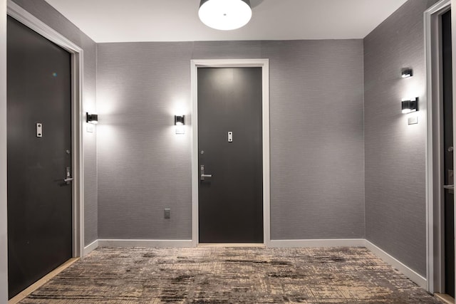 75 Wall St Unit 28-Q, New York City, NY 10005 - hallway featuring baseboards