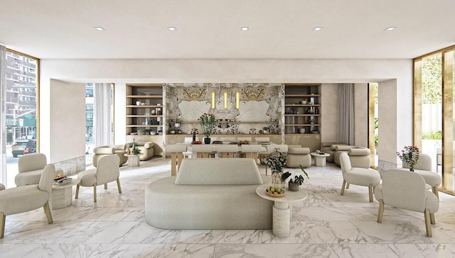 250 E 25th St Unit 11-B, New York City, NY 10010 - lobby featuring expansive windows