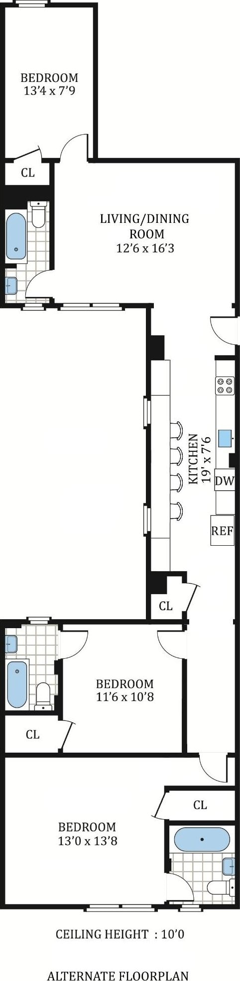81-87 Columbia Hts Unit 5/6/7, New York City, NY 11201 - plan