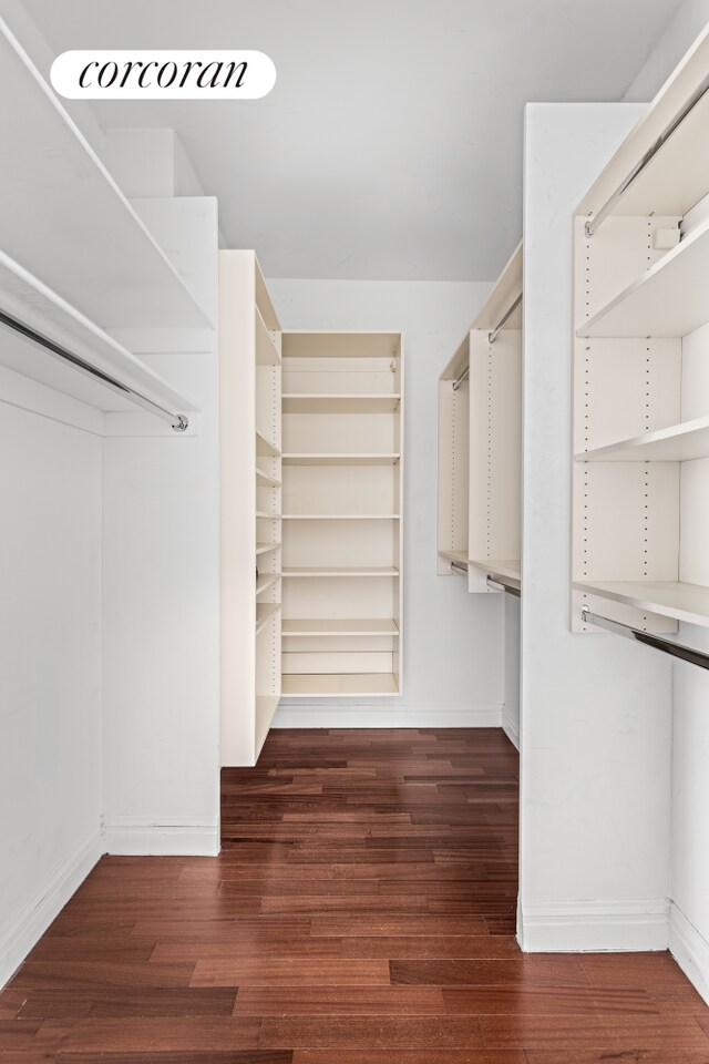 400 E 51st St Unit 4E, New York City, NY 10022 - walk in closet featuring wood finished floors