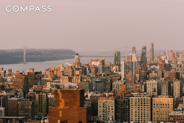 20 W 64th St Unit 41H, New York City, NY 10023 - view of city featuring a notable bridge and a large body of water