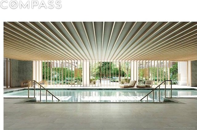 438 E 12th St Unit 6J, New York City, NY 10009 - view of indoor community pool