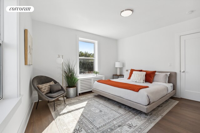 148-09 Northern Blvd Unit 6A, New York City, NY 11354 - bedroom with wood finished floors