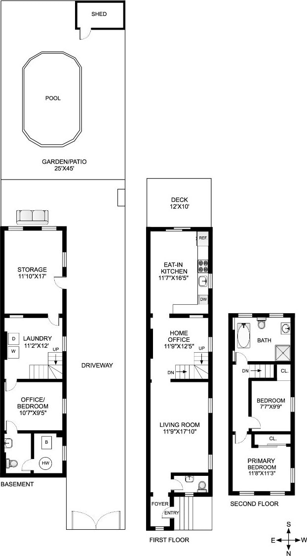 230 26th St, New York City, NY 11232 - room layout