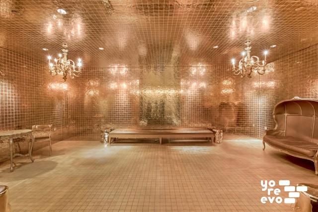 15 Broad St Unit 2714, New York City, NY 10005 - community lobby featuring tile walls