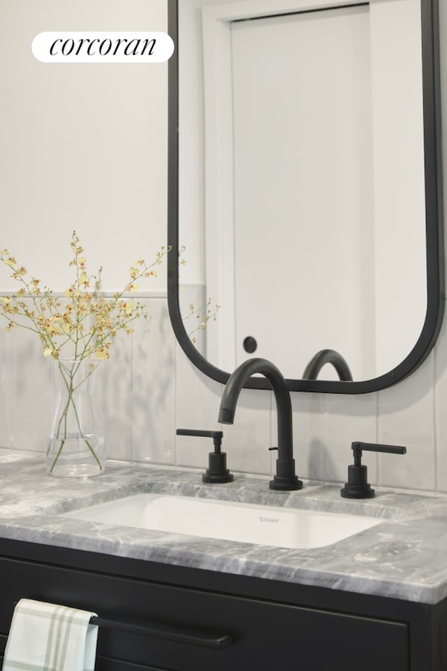 room details featuring vanity