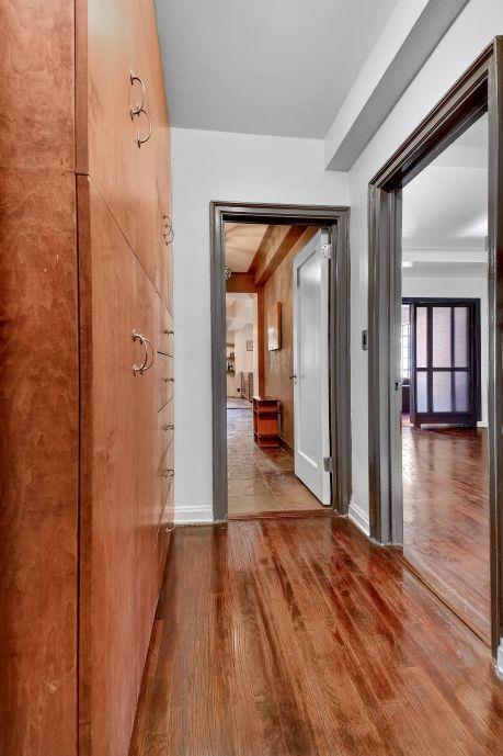 10 Park Ave Unit 12-K, New York City, NY 10016 - corridor featuring wood finished floors and baseboards