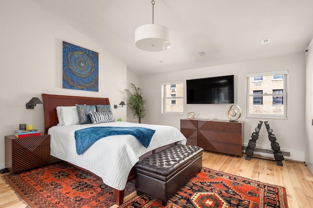 157 W 78th St Unit 6/5S, New York City, NY 10024 - bedroom with radiator heating unit, hardwood / wood-style floors, and baseboards