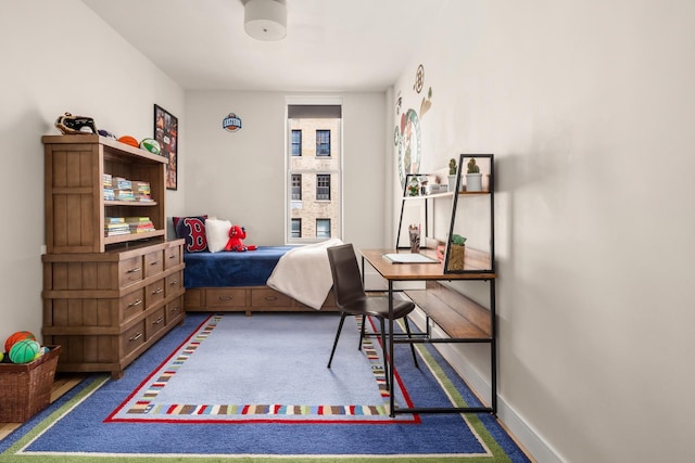 157 W 78th St Unit 6/5S, New York City, NY 10024 - carpeted bedroom with baseboards