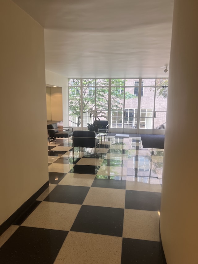 view of community lobby