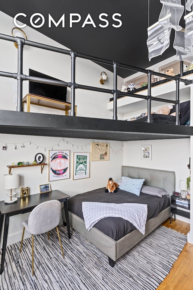 360 Furman St Unit 734, New York City, NY 11201 - bedroom featuring wood finished floors