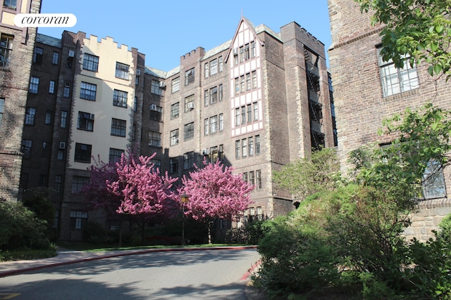 view of property