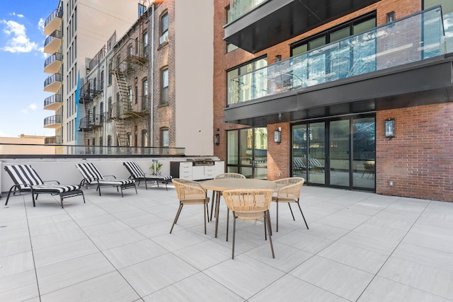 1025 Pacific St Unit 2A, New York City, NY 11238 - view of patio