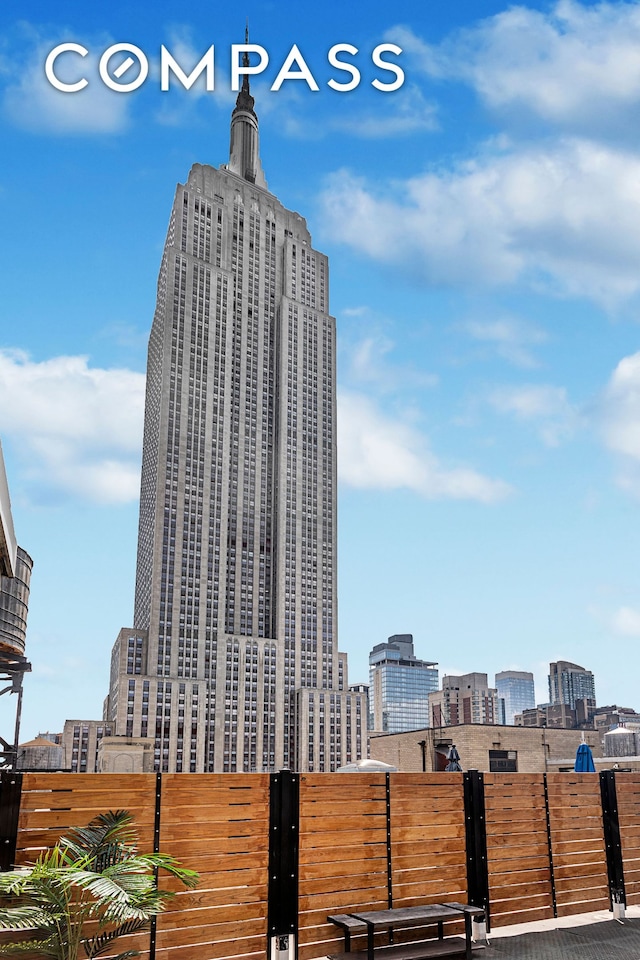 372 5th Ave Unit 9J, New York City, NY 10018 - view of building exterior with a skyline view