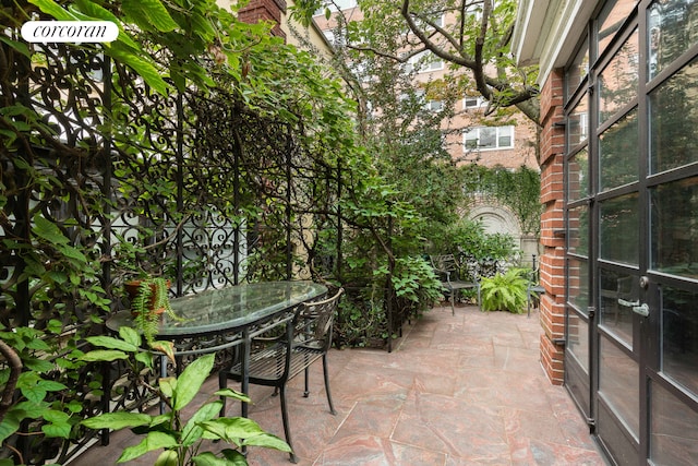 view of patio / terrace with outdoor dining space