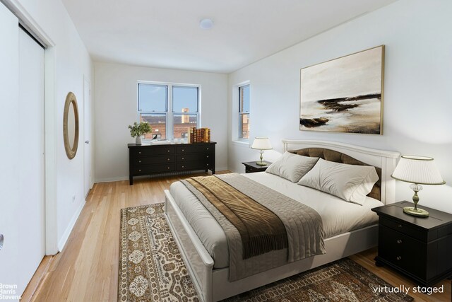 3750 Hudson Manor Ter Unit 6Hw, New York City, NY 10463 - bedroom with wood finished floors and baseboards