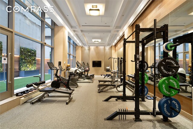 59 John St Unit Ph1, New York City, NY 10038 - view of workout area