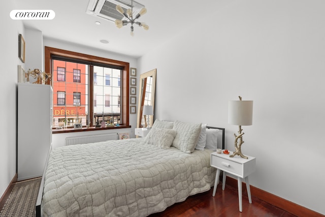 607 Manhattan Ave Unit 1, New York City, NY 11222 - bedroom with radiator heating unit and baseboards