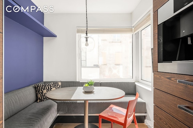 dining area featuring breakfast area