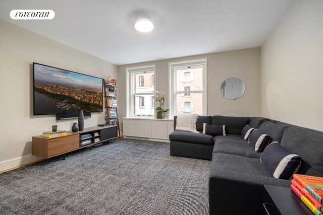 71 Laight St Unit 3B, New York City, NY 10013 - living area featuring carpet
