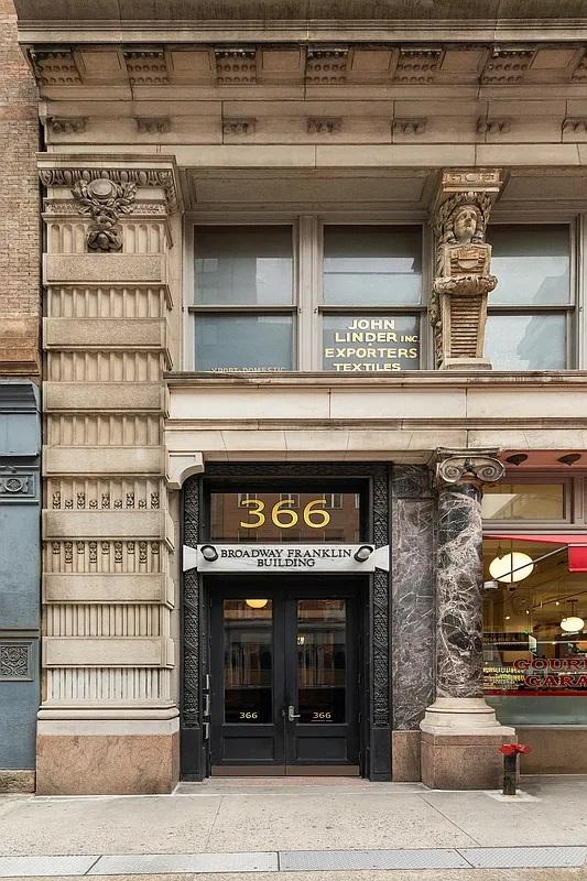 366 Broadway Ph Ph, New York City, NY 10013 - view of exterior entry with french doors