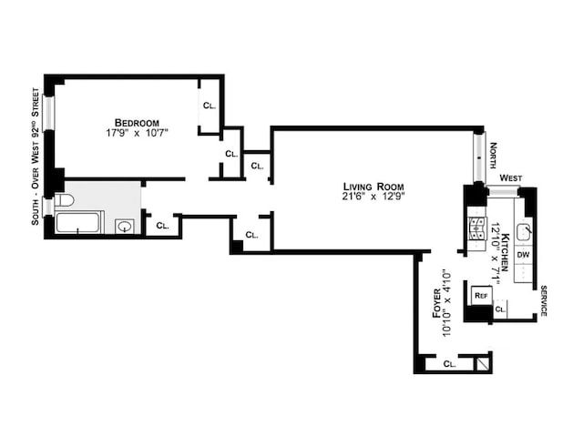 floor plan / room layout