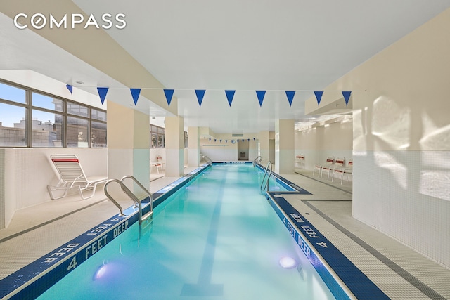 view of indoor community pool