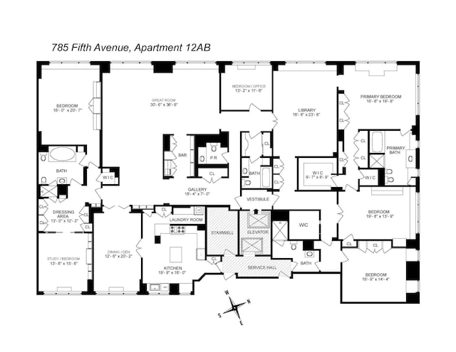 floor plan / room layout