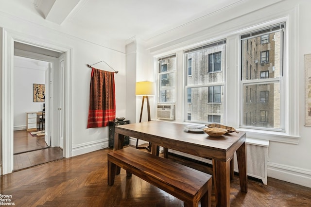 250 W 94th St Unit 3K, New York City, NY 10025 - dining room with radiator heating unit and baseboards