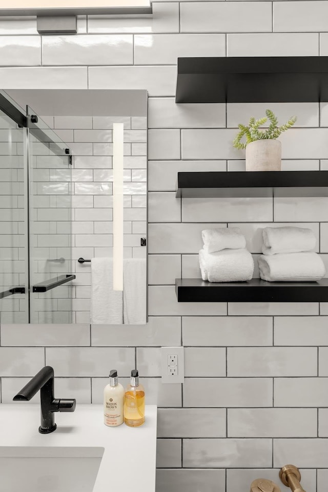 230 E 79th St Unit 12Cd, New York City, NY 10021 - full bath featuring a tile shower and vanity
