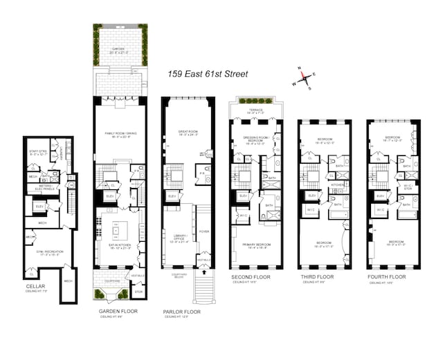 159 E 61st St, New York City, NY 10065 - property floor plan