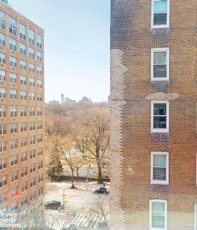 view of property
