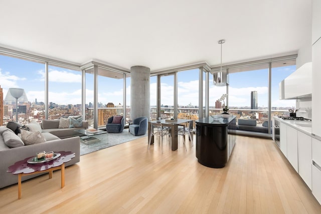 56 Leonard St Unit 29Ae, New York City, NY 10013 - sunroom / solarium with a view of city