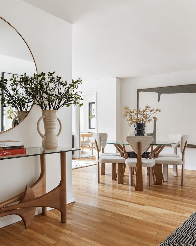 140 7th Ave Unit 4L, New York City, NY 10011 - dining area with light wood finished floors