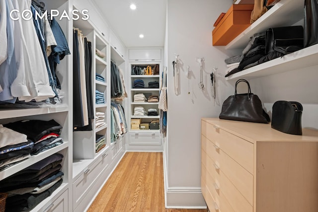 136 E 36th St Unit 9/10C, New York City, NY 10016 - spacious closet with light wood-style floors