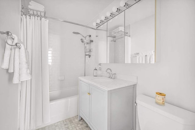 310 E 46th St Unit 19M, New York City, NY 10017 - full bath with shower / bath combo, vanity, and toilet
