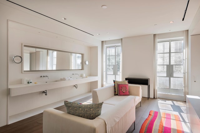 38-40 E 76th St, New York City, NY 10021 - sitting room featuring wood finished floors