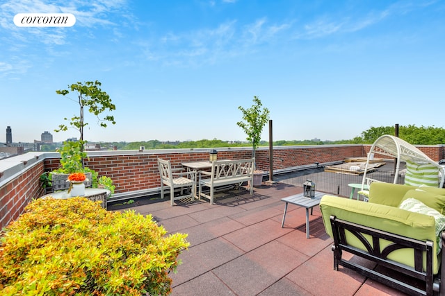 view of patio / terrace with outdoor dining space