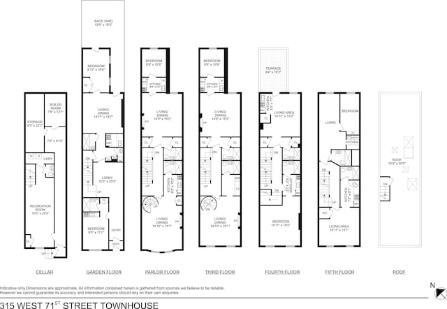315 W 71st St, New York City, NY 10023 - property floor plan