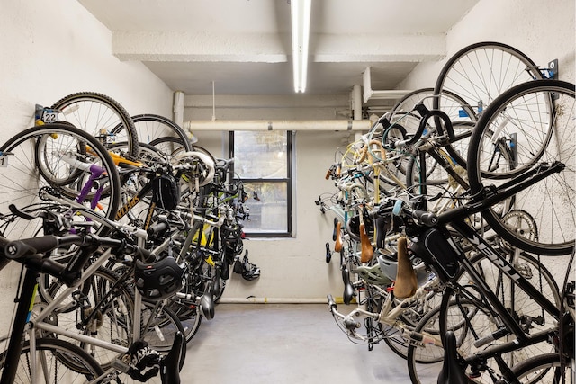 192 E 8th St Unit 6A, New York City, NY 11218 - garage featuring bike storage