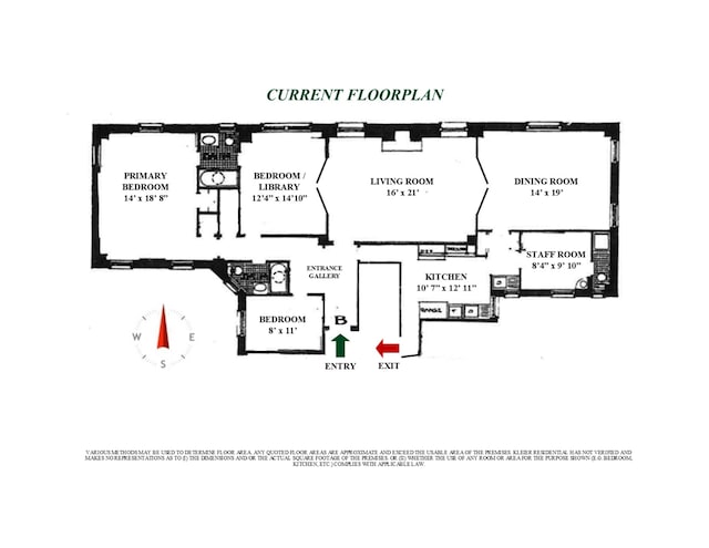 45 E 62nd St Unit 2B, New York City, NY 10065 - room layout